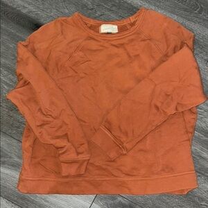 🎄Rust Orange Long Sleeve Shirt